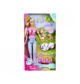 Steffi Love Dog Trainer Puppenset – Hundetraining für Kinder ab 3 Jahren