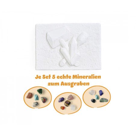 Simba Scout Mineralien Ausgrabungs-Set – Werde Archäologe & entdecke Schätze (109452661)