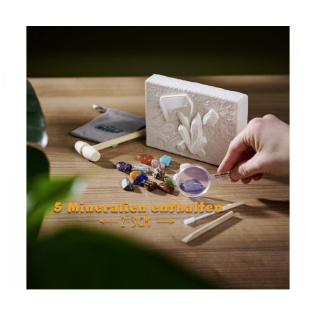 Simba Scout Mineralien Ausgrabungs-Set – Werde Archäologe & entdecke Schätze (109452661)