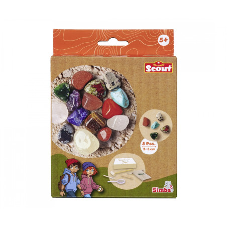 Simba Scout Mineralien Ausgrabungs-Set – Werde Archäologe & entdecke Schätze (109452661)
