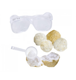 Simba Scout Geoden 5 Stück – Entdecke eigene Kristalle – spannendes Experiment