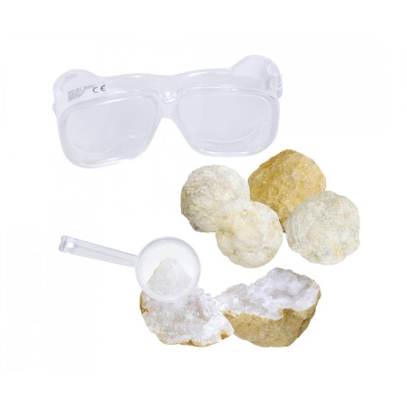 Simba Scout Geoden 5 Stück – Entdecke eigene Kristalle – spannendes Experiment