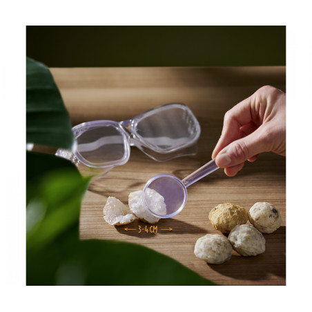 Simba Scout Geoden 5 Stück – Entdecke eigene Kristalle – spannendes Experiment