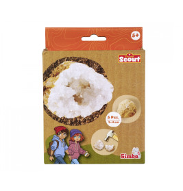 Simba Scout Geoden 5 Stück – Entdecke eigene Kristalle – spannendes Experiment