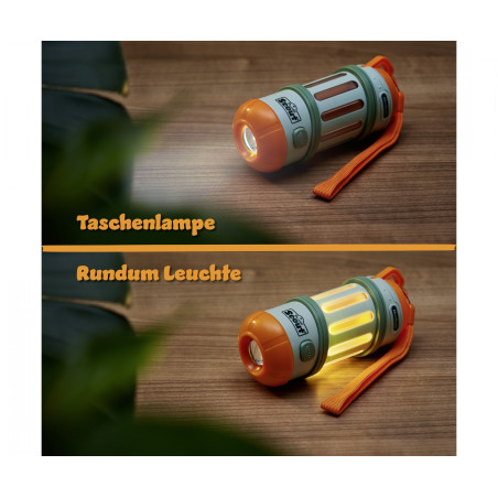 Simba Scout Taschenlampe 2-in-1: LED Licht & Signalpfeife für Abenteurer