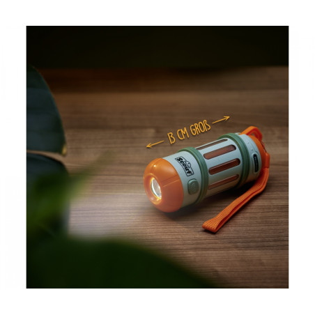 Simba Scout Taschenlampe 2-in-1: LED Licht & Signalpfeife für Abenteurer