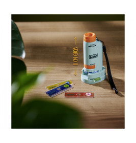 Simba Scout Taschenmikroskop: Kompakt, 40-60x Vergrößerung & LED. Ideal für kleine Forscher ab 8 Jahren.