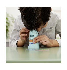 Simba Scout Taschenmikroskop: Kompakt, 40-60x Vergrößerung & LED. Ideal für kleine Forscher ab 8 Jahren.