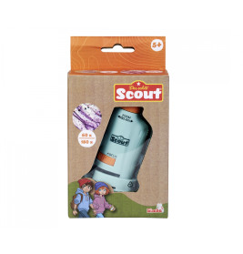 Simba Scout Taschenmikroskop: Kompakt, 40-60x Vergrößerung & LED. Ideal für kleine Forscher ab 8 Jahren.