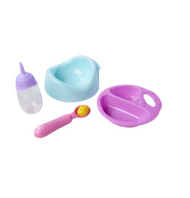 Simba NewBorn Baby Hungry Puppe mit Zubehör | Füttern & Kuscheln