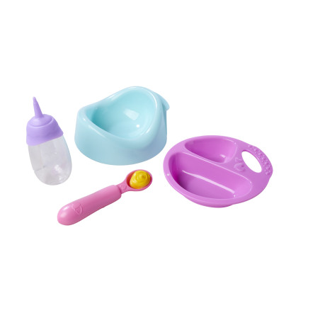 Simba NewBorn Baby Hungry Puppe mit Zubehör | Füttern & Kuscheln