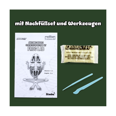 Simba Scout Dissect-It Frosch – Anatomie spielerisch erkunden & lernen