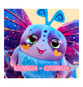 Fluffyfly Plüsch-Schmetterling – Magisches Kuscheltier mit Wow-Effekt & Konfetti | Simba Toys