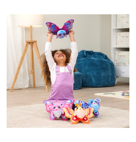 Fluffyfly Plüsch-Schmetterling – Magisches Kuscheltier mit Wow-Effekt & Konfetti | Simba Toys