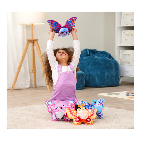 Fluffyfly Plüsch-Schmetterling – Magisches Kuscheltier mit Wow-Effekt & Konfetti | Simba Toys