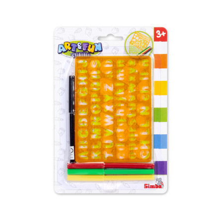 Malschablonen mit Stiften Art & Fun