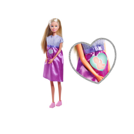 Simba Welcome Baby Puppen-Set – 29cm Weichkörperpuppe mit 12 Teilen Zubehör (105733988)