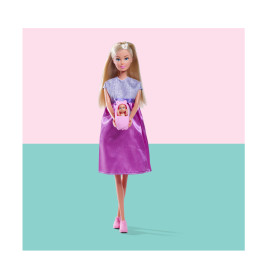 Simba Welcome Baby Puppen-Set – 29cm Weichkörperpuppe mit 12 Teilen Zubehör (105733988)