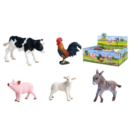 Bauernhof Jungtiere, 5-fach sortiert