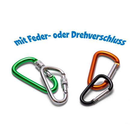 Scout Metallkarabiner 4 Stück