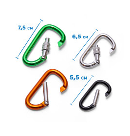 Scout Metallkarabiner 4 Stück