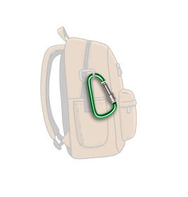 Scout Metallkarabiner 4 Stück