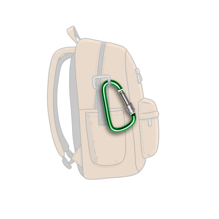 Scout Metallkarabiner 4 Stück