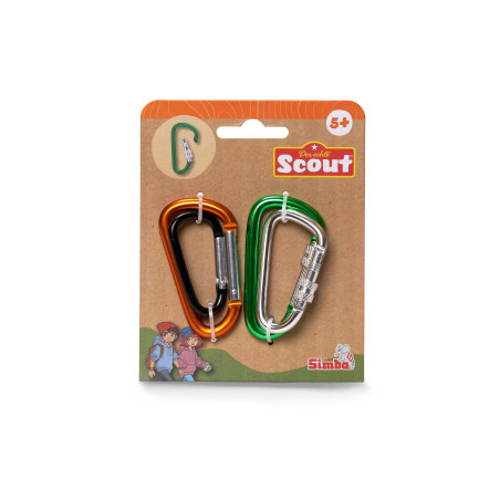 Scout Metallkarabiner 4 Stück