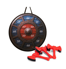 Simba Axtwurfspiel für sicheren Wurfspaß – Für Garten & Party | Familienspiel ab 3 Jahren (4006592103156)