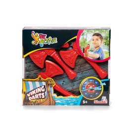 Simba Axtwurfspiel für sicheren Wurfspaß – Für Garten & Party | Familienspiel ab 3 Jahren (4006592103156)