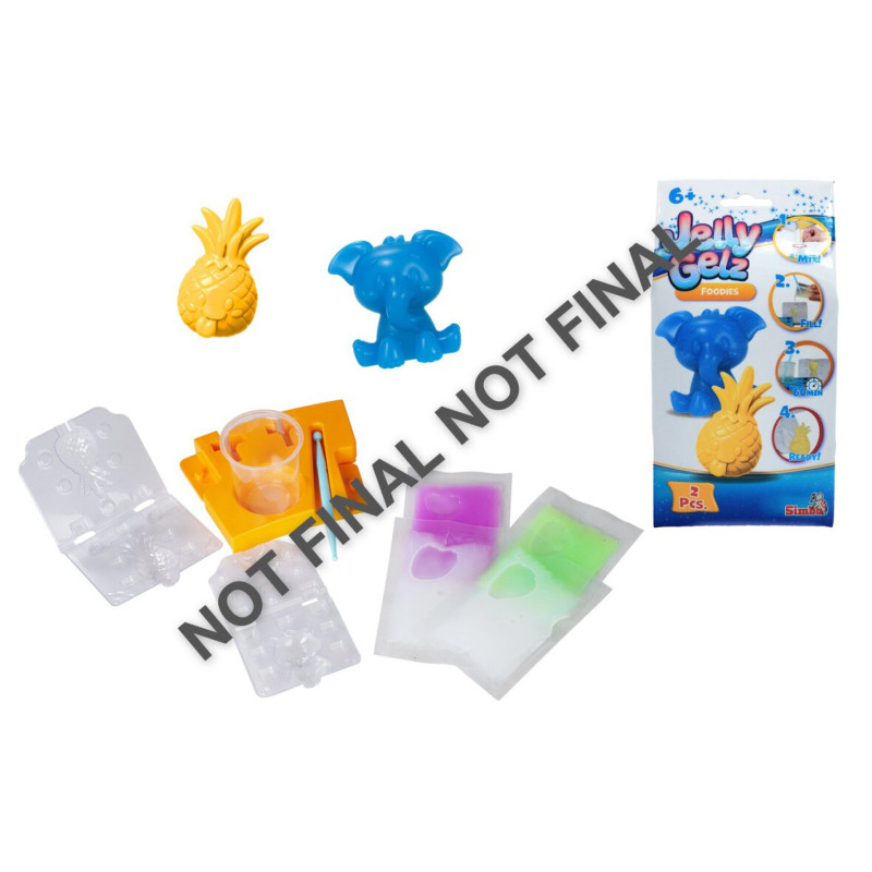 Jelly Gelz Foodies, 4-fach sor tiert