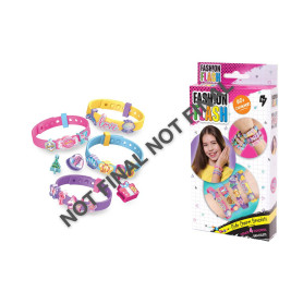 Fash!onFlash Slide-on Charm Bracelet