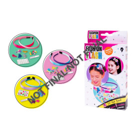 Fash!onFlash DIY Hair Band, 3-fach sortiert