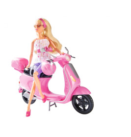 Steffi Love Chic City Scooter Set: Puppe, Roller & Helm - ab 3 Jahre
