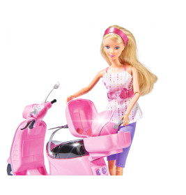 Steffi Love Chic City Scooter Set: Puppe, Roller & Helm - ab 3 Jahre