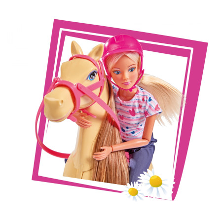 Steffi Love Riding Tour Puppe mit Pferd Set – Beweglich & Zubehör