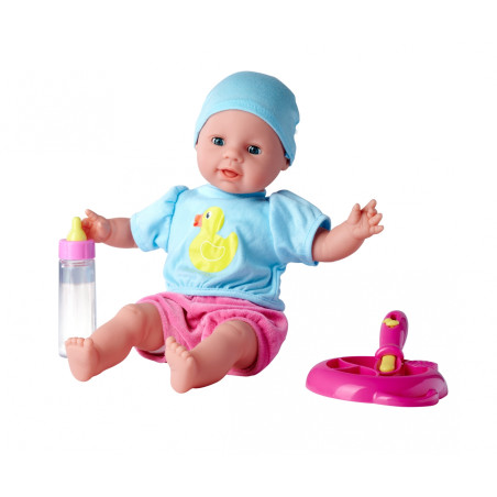 Laura Hungry Puppe – 38 cm Weichkörperpuppe mit magischem Zubehör