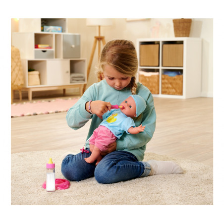 Laura Hungry Puppe – 38 cm Weichkörperpuppe mit magischem Zubehör