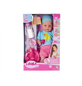 Laura Hungry Puppe – 38 cm Weichkörperpuppe mit magischem Zubehör