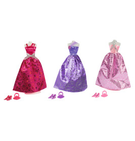 Simba Steffi Love Glamour Puppe – Glitzerndes Ballkleid & 3-fach sortiert – Für Sammler & Spielspaß