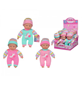 Simba Tiny Laura Softkörperpüppchen: 20 cm Babypuppe mit Strampler | Simba 105014609