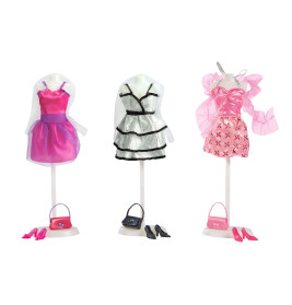 Steffi Love Glam Party Puppe | Verschiedene Outfits | Modepuppe ab 3 Jahren