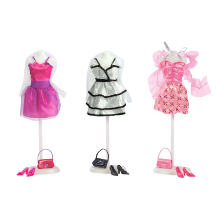 Steffi Love Glam Party Puppe | Verschiedene Outfits | Modepuppe ab 3 Jahren