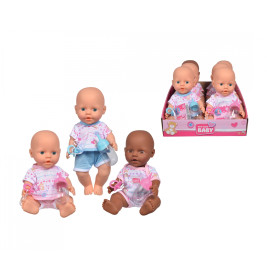 New Born Baby Vinylpuppe 30cm – Trink- & Pipi-Funktion | Spielpuppe ab 3 Jahren