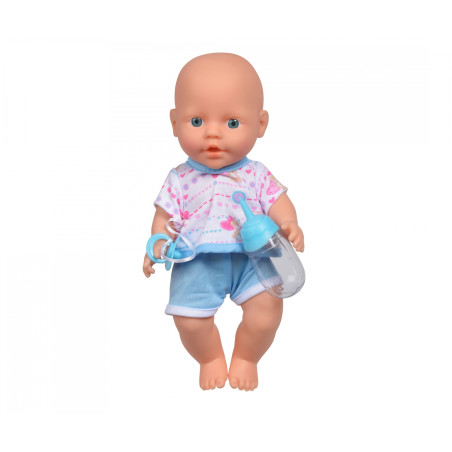 New Born Baby Vinylpuppe 30cm – Trink- & Pipi-Funktion | Spielpuppe ab 3 Jahren