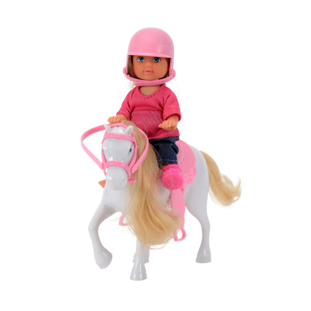 Simba Evi Love Evis Pony (3-fach sortiert) – Puppenset für Reitabenteuer (105737464)