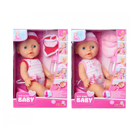 New Born Baby Puppen Set mit Trink- & Nässfunktion – Inkl. Zubehör