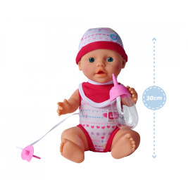 New Born Baby Puppen Set mit Trink- & Nässfunktion – Inkl. Zubehör