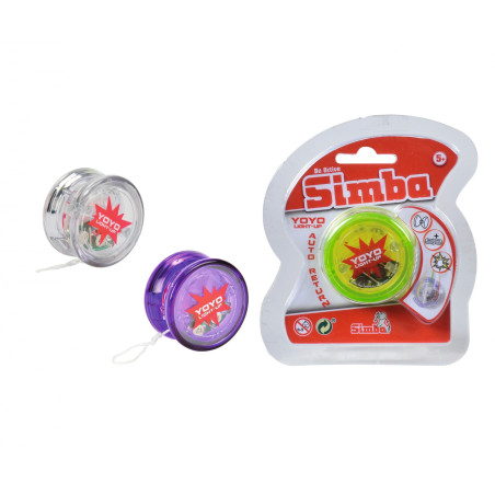 Simba YoYo Light-up – Leuchtendes Jo-Jo für Tricks & Spiel (3-fach sortiert, ab 5 J.)