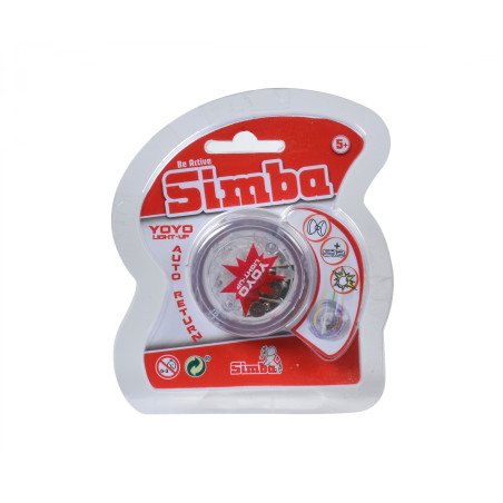Simba YoYo Light-up – Leuchtendes Jo-Jo für Tricks & Spiel (3-fach sortiert, ab 5 J.)